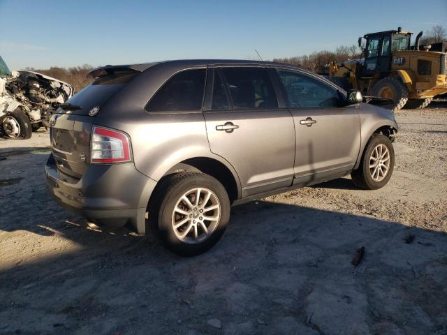 2FMDK4JC0ABA45141 - 2010 FORD EDGE SEL GRAY photo 3