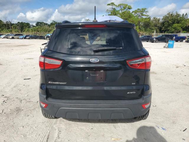 MAJ6P1UL4JC246653 - 2018 FORD ECOSPORT SE Սև լուսանկար 6