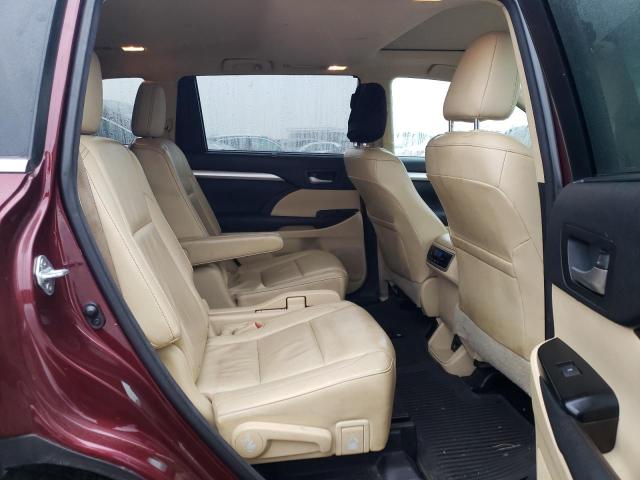 5TDJKRFH5FS092664 - 2015 TOYOTA HIGHLANDER XLE Tünd qırmızı foto 11