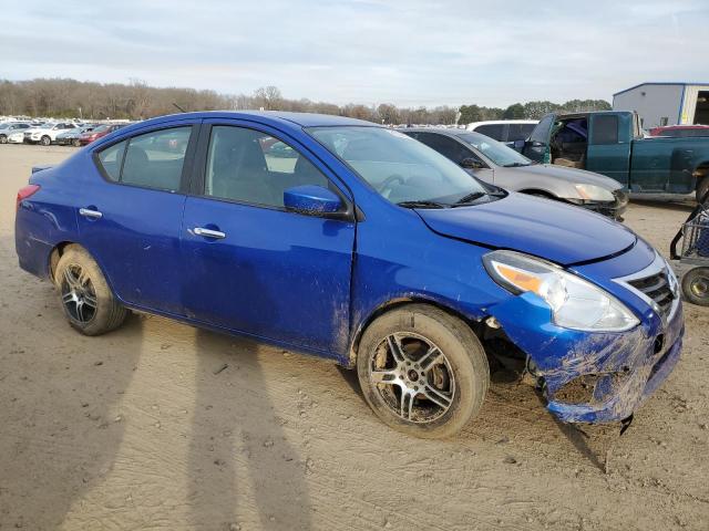 3N1CN7AP9FL916743 - 2015 NISSAN VERSA S BLUE photo 4