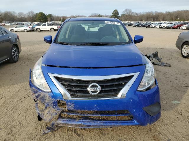 3N1CN7AP9FL916743 - 2015 NISSAN VERSA S BLUE photo 5