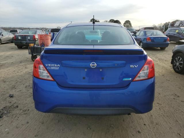 3N1CN7AP9FL916743 - 2015 NISSAN VERSA S BLUE photo 6