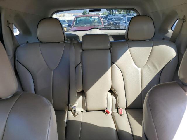 4T3ZE11A09U004631 - 2009 TOYOTA VENZA WHITE photo 10