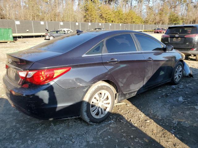 5NPEB4AC7DH535898 - 2013 HYUNDAI SONATA GLS BLACK photo 3