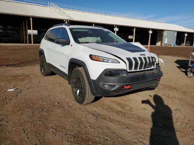 1C4PJMBS7GW359158 - 2016 JEEP CHEROKEE TRAILHAWK WHITE photo 4