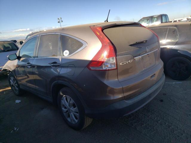 5J6RM4H55DL032623 - 2013 HONDA CR-V EX GRAY photo 2