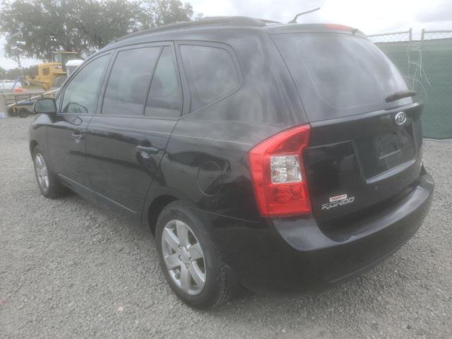 KNAFG526387204893 - 2008 KIA RONDO LX BLACK photo 2