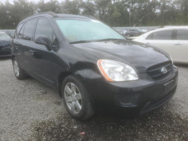 KNAFG526387204893 - 2008 KIA RONDO LX BLACK photo 4