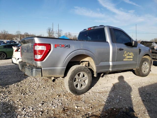 1FTMF1EP1NKD74155 - 2022 FORD F150 SILVER photo 3