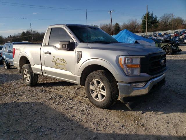 1FTMF1EP1NKD74155 - 2022 FORD F150 SILVER photo 4