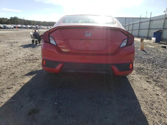 2HGFC4B06GH308111 - 2016 HONDA CIVIC LX RED photo 6