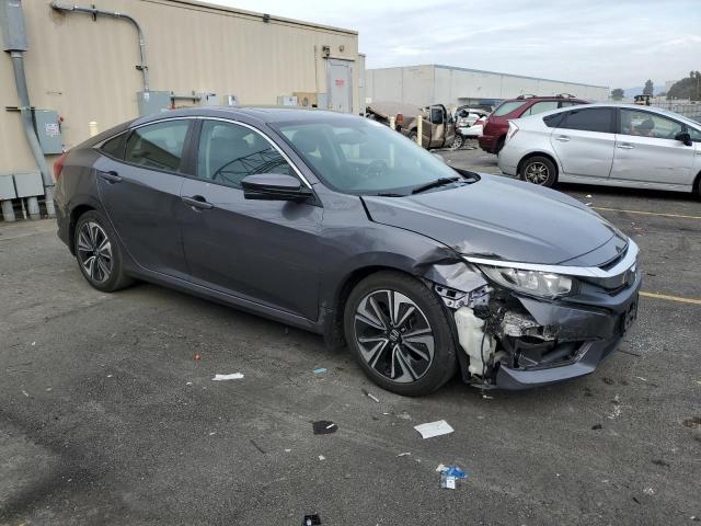 2HGFC1F72GH637300 - 2016 HONDA CIVIC EXL ვერცხლისფერი ფოტო 4