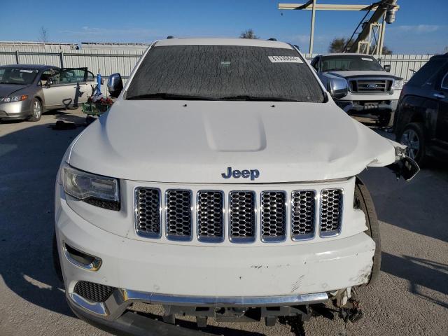 1C4RJEJT1EC532177 - 2014 JEEP GRAND CHER SUMMIT WHITE photo 5