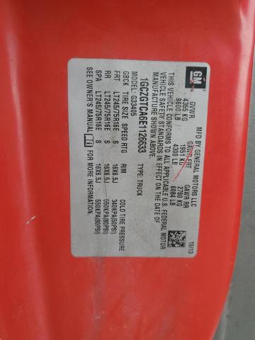 1GCZGTCA6E1126633 - 2014 CHEVROLET EXPRESS G3 RED photo 13