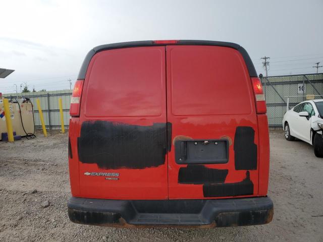 1GCZGTCA6E1126633 - 2014 CHEVROLET EXPRESS G3 RED photo 6