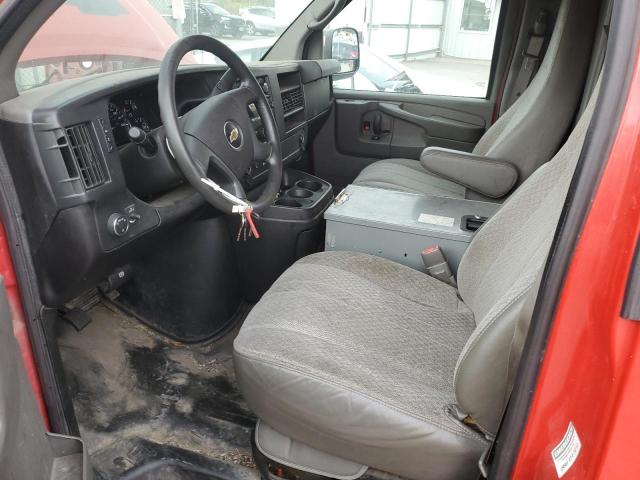 1GCZGTCA6E1126633 - 2014 CHEVROLET EXPRESS G3 RED photo 7