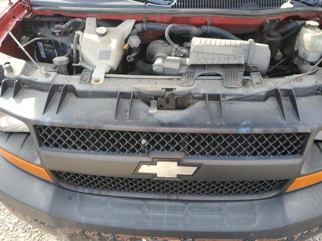 1GC2GTBG1A1177278 - 2010 CHEVROLET EXPRESS G3 RED photo 12