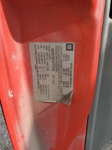 1GC2GTBG1A1177278 - 2010 CHEVROLET EXPRESS G3 RED photo 13