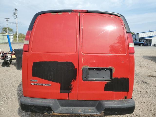 1GC2GTBG1A1177278 - 2010 CHEVROLET EXPRESS G3 RED photo 6