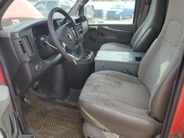 1GC2GTBG1A1177278 - 2010 CHEVROLET EXPRESS G3 RED photo 7