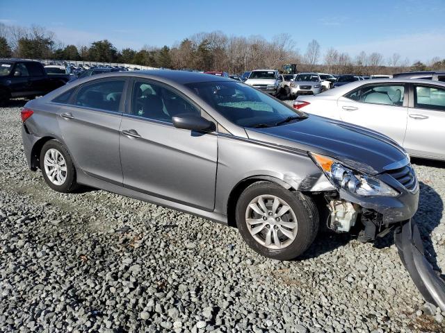 5NPEB4ACXEH890128 - 2014 HYUNDAI SONATA GLS GRAY photo 4