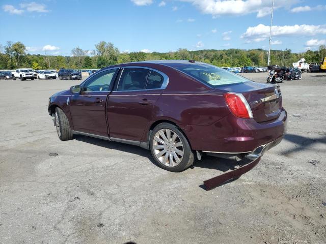 1LNHL9FT6BG609633 - 2011 LINCOLN MKS 勃艮第红 照片 2