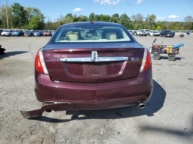1LNHL9FT6BG609633 - 2011 LINCOLN MKS 勃艮第红 照片 6