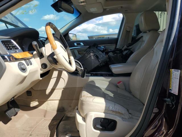 1LNHL9FT6BG609633 - 2011 LINCOLN MKS 勃艮第红 照片 7