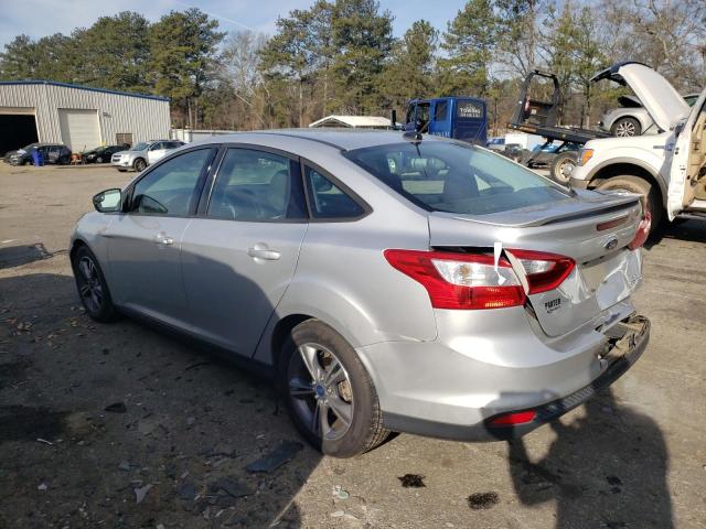 1FADP3F27EL402813 - 2014 FORD FOCUS SE SILVER photo 2