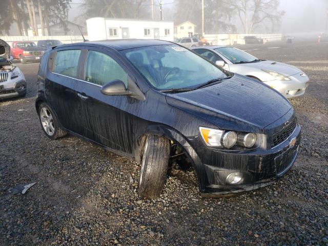 1G1JE6SH8C4155252 - 2012 CHEVROLET SONIC LTZ BLACK photo 4