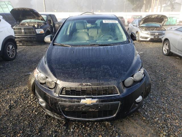 1G1JE6SH8C4155252 - 2012 CHEVROLET SONIC LTZ BLACK photo 5