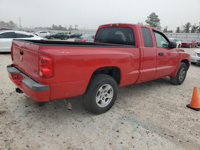 1D7HE42K77S103043 - 2007 DODGE DAKOTA SLT RED photo 3