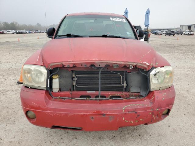 1D7HE42K77S103043 - 2007 DODGE DAKOTA SLT RED photo 5