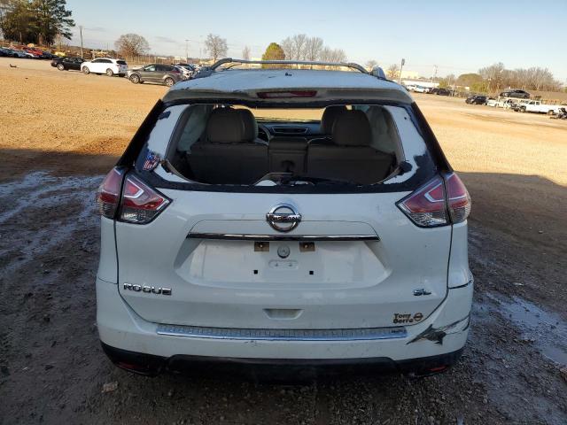 5N1AT2MT9FC769269 - 2015 NISSAN ROGUE S WHITE photo 6