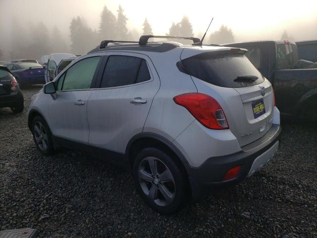 KL4CJCSB6DB178249 - 2013 BUICK ENCORE SILVER photo 2