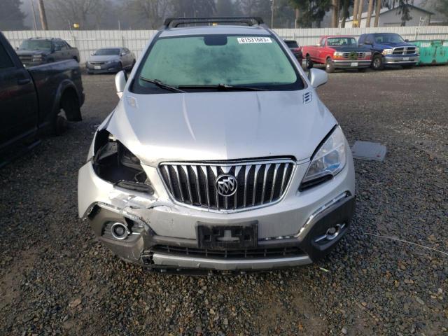 KL4CJCSB6DB178249 - 2013 BUICK ENCORE SILVER photo 5