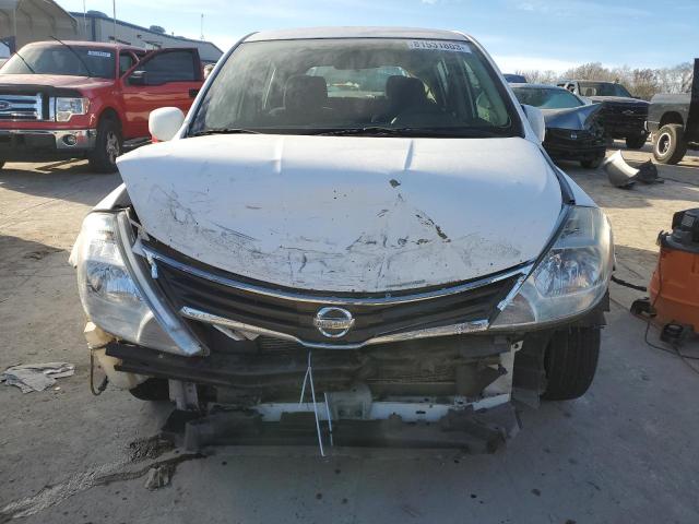 3N1BC1CP9BL514792 - 2011 NISSAN VERSA S WHITE photo 5