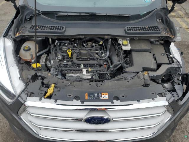 1FMCU9GD7KUB91860 - 2019 FORD ESCAPE SE GRAY photo 12