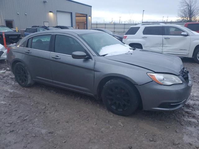 1C3CCBAB6CN222456 - 2012 CHRYSLER 200 LX GRAY photo 4