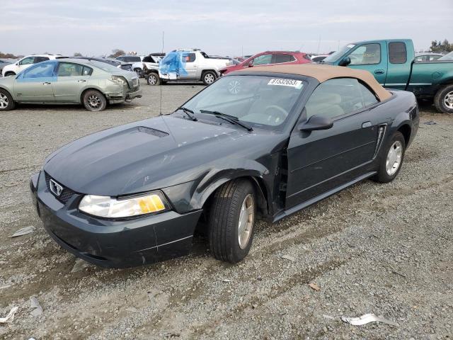 1FAFP444XXF134649 - 1999 FORD MUSTANG GREEN photo 1