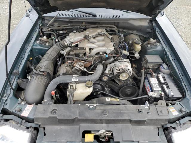 1FAFP444XXF134649 - 1999 FORD MUSTANG GREEN photo 11