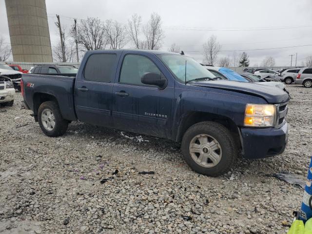 3GCPKSE39BG235583 - 2011 CHEVROLET SILVERADO K1500 LT BLUE photo 4