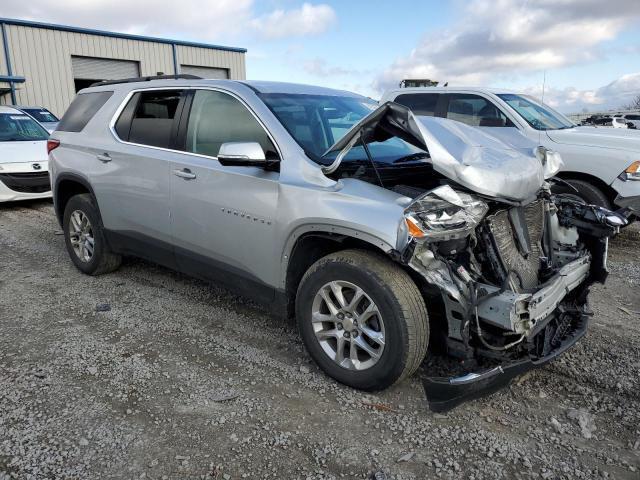 1GNEVGKW2KJ115785 - 2019 CHEVROLET TRAVERSE LT SILVER photo 4