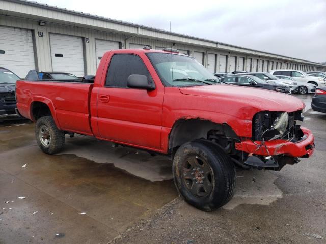 1GTHK34U67E132298 - 2007 GMC SIERRA K3500 RED photo 4