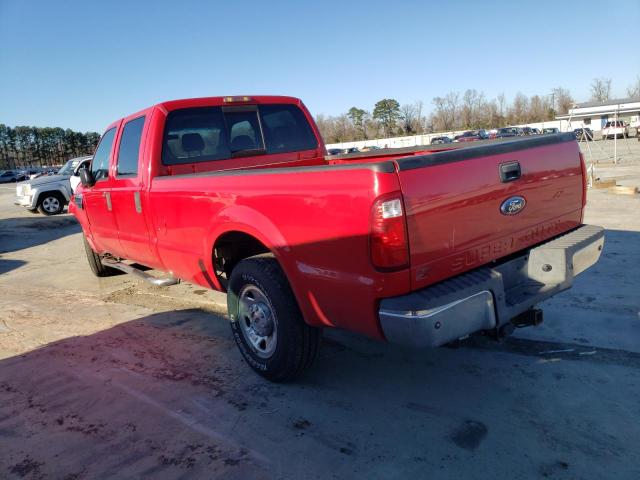 1FTSW20518EC36346 - 2008 FORD F250 SUPER DUTY RED photo 2