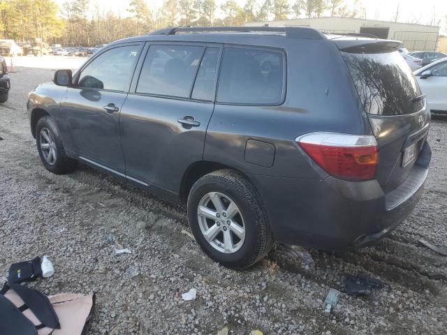 JTEBK3EH4A2166574 - 2010 TOYOTA HIGHLANDER BLUE photo 2