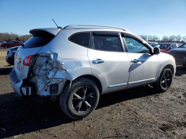 JN8AS5MV4BW685318 - 2011 NISSAN ROGUE S SILVER photo 3