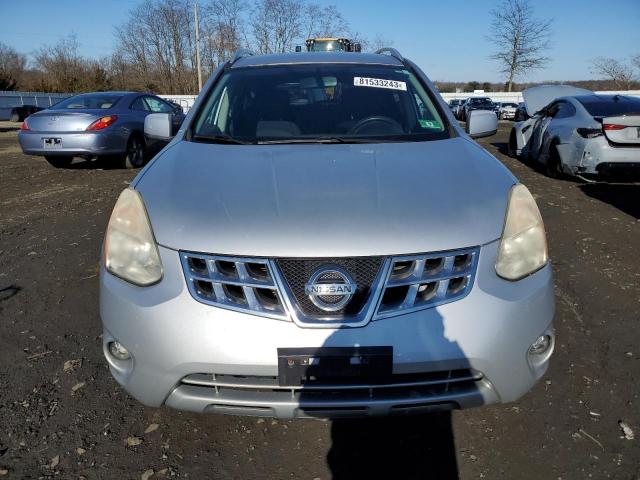 JN8AS5MV4BW685318 - 2011 NISSAN ROGUE S SILVER photo 5