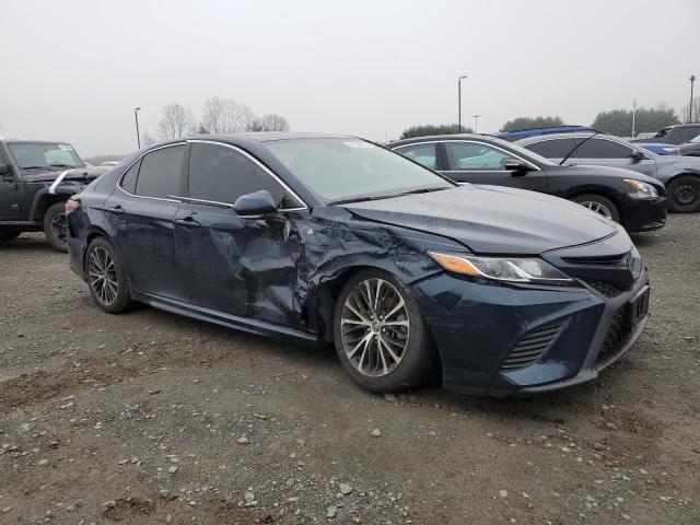 4T1B11HKXKU810633 - 2019 TOYOTA CAMRY L BLUE photo 4