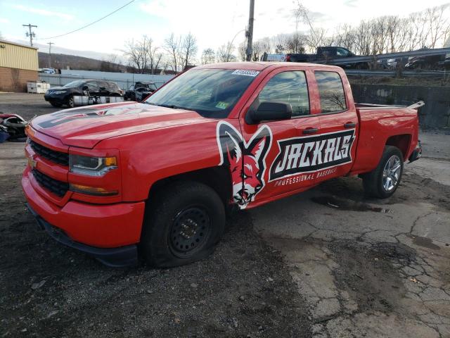 1GCVKPECXHZ317545 - 2017 CHEVROLET SILVERADO K1500 CUSTOM RED photo 1